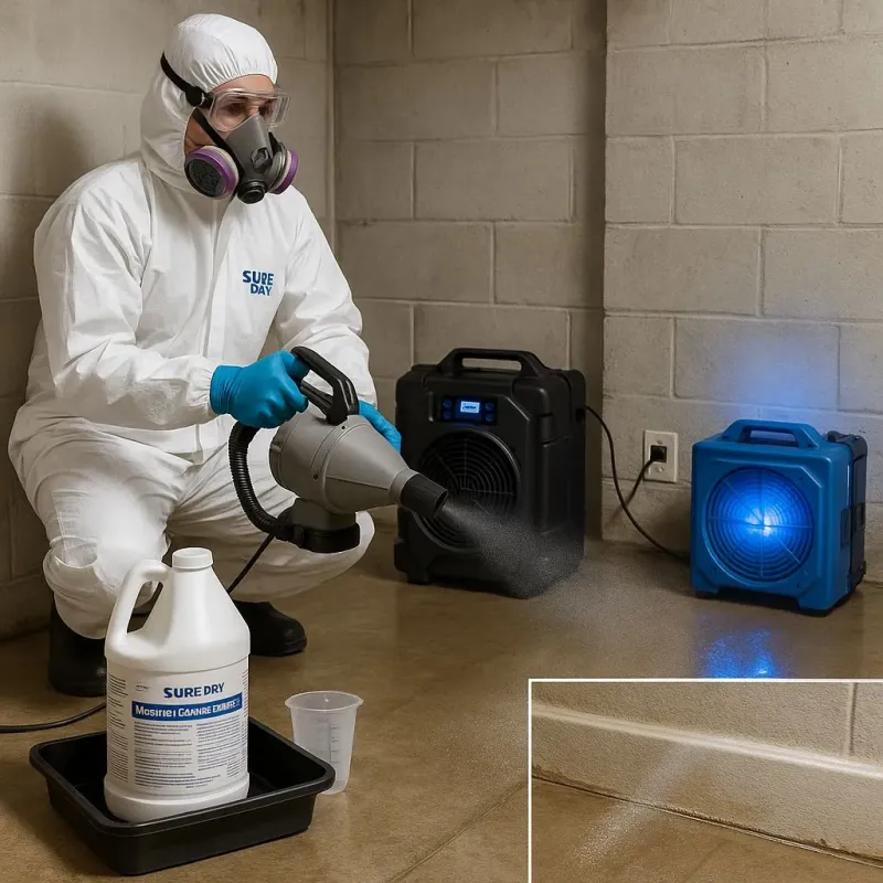 Sanitization and Odor Removal process in Culebra barrio-pueblo, PR
