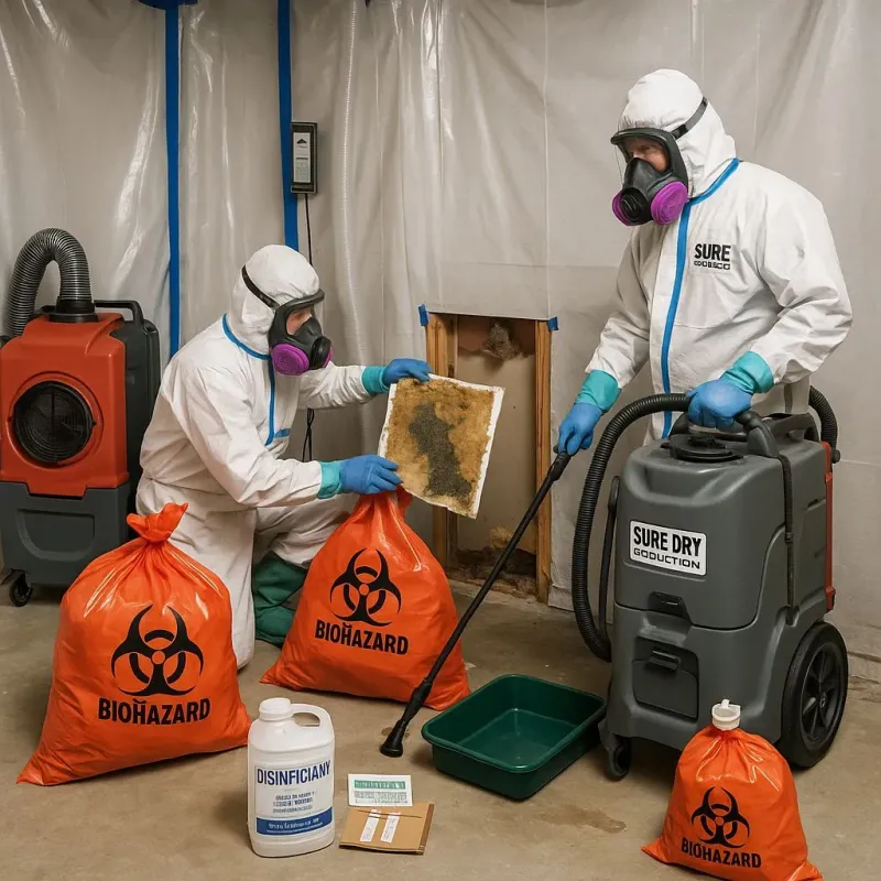 Contaminated Water Handling Protocols process in Culebra barrio-pueblo, PR
