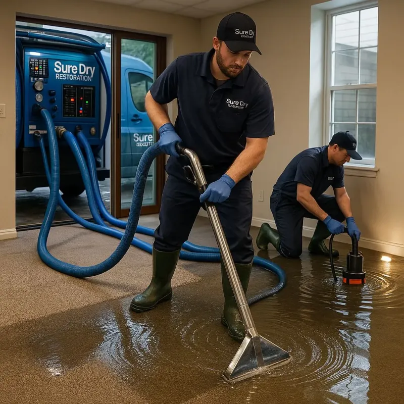 Water Extraction and Removal process in Culebra barrio-pueblo, PR